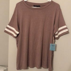 ⭐️ Forever 21 Football Tee sz 1X